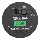 Cameo PAR 64 CAN RGBWA+UV 10 WBS 12 x 10W 6-in-1 LED RGBWA+UV PAR light in black housing