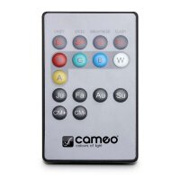 Cameo FLAT PAR CAN REMOTE - Infrarot Fernbedienung für PAR CAN Scheinwerfer