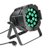 Cameo STUDIO PAR 64 Q 8W - 18 x 8 W QUAD Colour LED RGBW PAR Scheinwerfer in Schwarzem Gehäuse