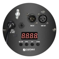 Cameo STUDIO PAR 64 Q 8W - 18 x 8 W QUAD Colour LED RGBW PAR Scheinwerfer in Schwarzem Gehäuse