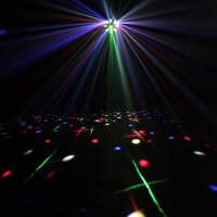 Cameo STORM - 3 in 1 Lichteffekt, 5 x 3 W RGBWA Derby, Strobe und Grating Laser
