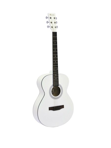DIMAVERY AW-303 Western guitar white