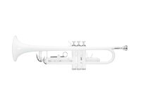 DIMAVERY TP-10 Bb Trumpet, white