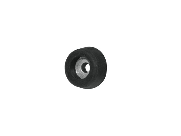 Gummifuß klein mit Stahlring