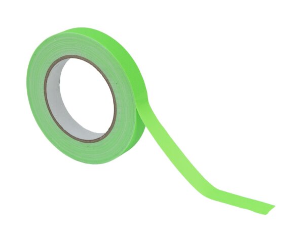 Gaffa Tape 19mm x 25m neongrün UV-aktiv