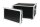 ROADINGER Effektrack CO DD, 6HE, 38cm tief, schwarz