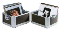 ROADINGER Record Case ALU 50/50, rounded, bk