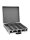 ROADINGER CD-Case, schwarz, 200 CDs, mit Trolley