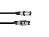 OMNITRONIC XLR Kabel 3pol 20m sw