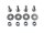 EUROLITE Screw Set for MD Mounting Plates