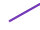 EUROLITE Leer-Rohr 10x10mm violett 2m