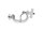 EUROLITE TH-35 Theatre Clamp silver