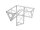 DECOTRUSS SAL-34 corner 3-way \/ left sil