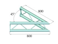 ALUTRUSS BISYSTEM PV-19 2-Weg 45° vertikal