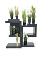 EUROPALMS Feather grass, artificial, white, 60cm