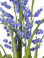 EUROPALMS Glockenblume, Kunstblume, lila, 105cm