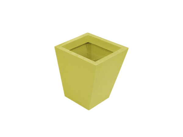 EUROPALMS Fiberglasspot, yellow, 39x45cm