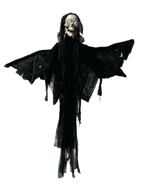 EUROPALMS Halloween figure Angel, animated 165cm