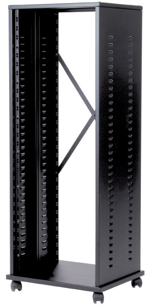 MD AUSTRIA Stahlrack 30HE 19" Studiorack, Bühne, Server, schwarz