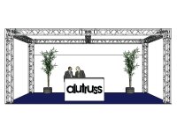 ALUTRUSS Traversenset QUADLOCK 6082 Rechteck 7,71x4x3,5m...