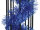 EUROPALMS Metallic-Girlande, blau, 12,5x270cm