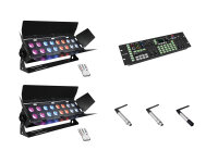 EUROLITE Set 2x Stage Panel 16 + Color Chief + QuickDMX...