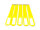 GAFER.PL Tie Straps 25x550mm 5 pieces yellow