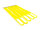 GAFER.PL Tie Straps 25x550mm 5 pieces yellow