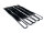 GAFER.PL Kabelbinder Klettverschluss 25x400mm 5er Pack sw