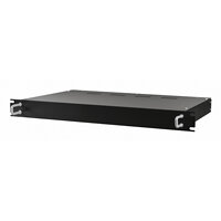 Rack-Leergehäuse 1 HE BLANKO"