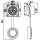 DH-24 power connector 3-pin male chassis 500 V 25 A IP67