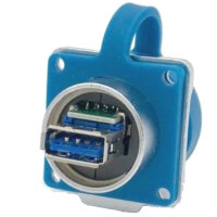 DH-24 Data USB3.0 chassis connector IP67