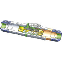 CNLINKO LP-12 Series Power Cable Connector male max. 125V 5A