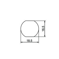 LP-16 power chassis connector M16 5-pin female round max. 250 V 5 A IPX8