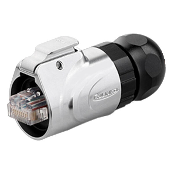 LP-16 RJ45 cable connector metal housing IPX8