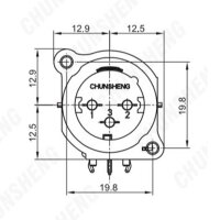 Brand: CHUNSHENG
3PIN DMX Male