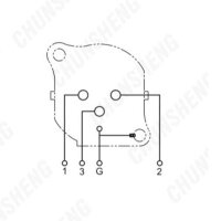 CHUNSHENG Print XLR socket 3 pin male connection