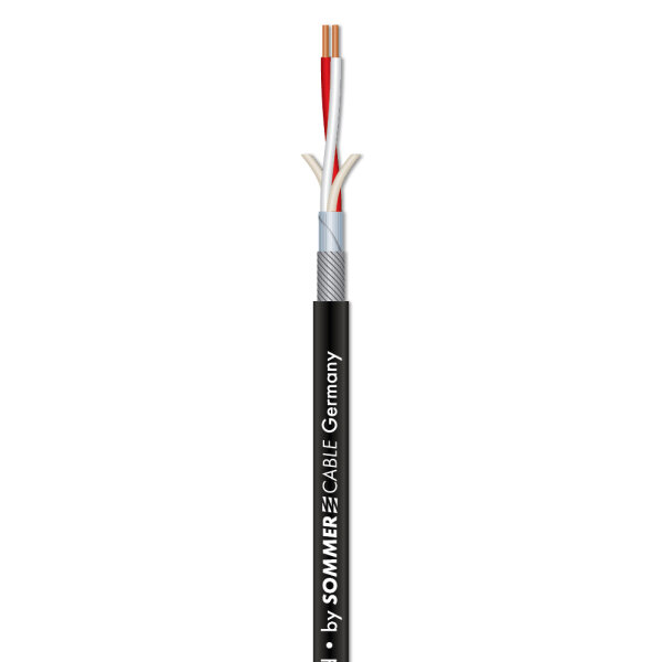 Patch & Microphone Cable SC-Goblin; 2 x 0,14 mm²; PVC Ø 4,60 mm; black