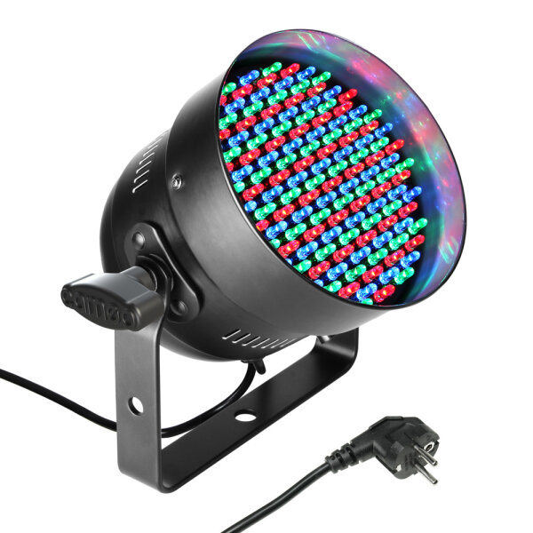 Cameo PAR 56 CAN RGB 05 BS - 151 x 5 mm LED RGB PAR Scheinwerfer in schwarzem Gehäuse
