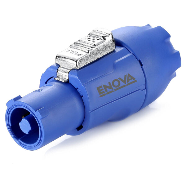 Power cable connector blue input 230 V 20 A.