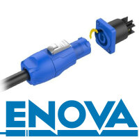 Power cable connector blue input 230 V 20 A.