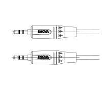 4 m mini jack cable 3.5 mm 3 pole stereo