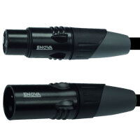 2 m XLR male 5 pin to XLR female 5 pin DMX cable 5 wires