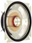 SL87 WPM 4 Ohm wasserdichter 8 cm (3,3") Breitbandlautsprecher mit transparenter Kunststoffmembran und Gummidichtring
