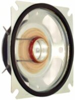 SL87 WPM 4 Ohm wasserdichter 8 cm (3,3") Breitbandlautsprecher mit transparenter Kunststoffmembran und Gummidichtring