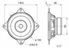 FR 10 HM - 8 Ohm - 10 cm (4") Breitbandlautsprecher