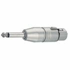 3-polige XLR Kabelbuchse - Mono 6.35 mm Klinkenstecker