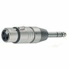 3-polige XLR Kabelbuchse - Stereo 6.35 mm Klinkenstecker