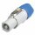 NAC3FCB Verriegelbarer Kabelstecker, Power-in, Schraubklemmen, grau