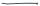 Kabelbinder 0.12 m Schwarz